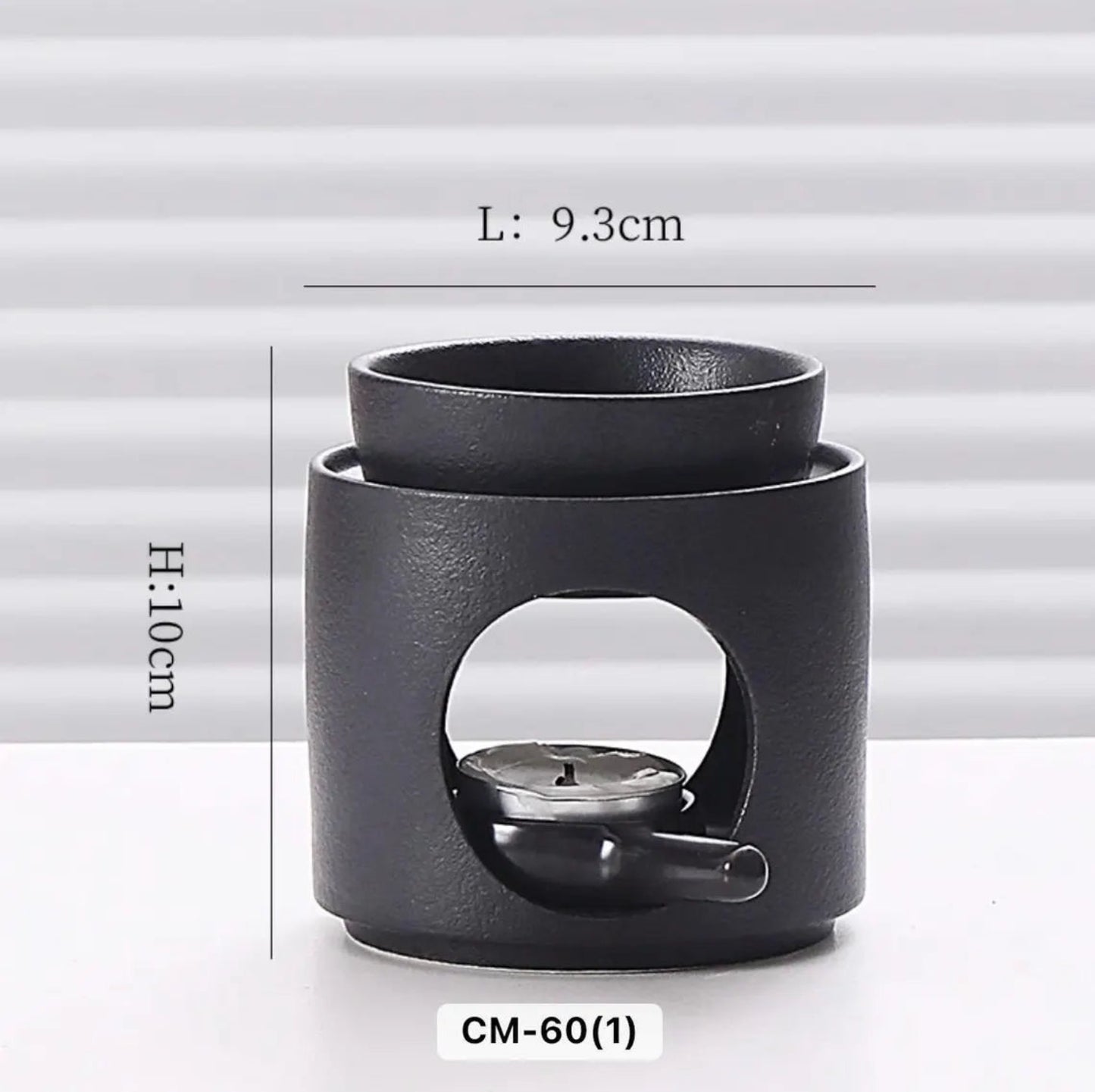 Golden Dusk Ritual Gift Set | Ceramic White Wax melt Burner with scented wax melt